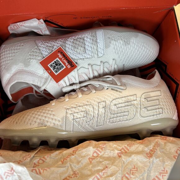 IDA Sports Women Rise Elite FG/AG Soccer Cleats Size 8 White New in Box - Picture 8 of 10